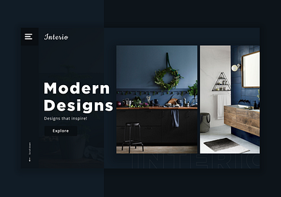 Interior Designer Shop Landing Page Design branding creative design daily ui interior design website interior design website design landing page landing page design ui ui ux design ui trends ui ux ux web design web ui design website design website ui website ui design