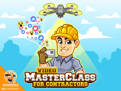 MasterClass for Constractors designs logodesigner vector vectorart