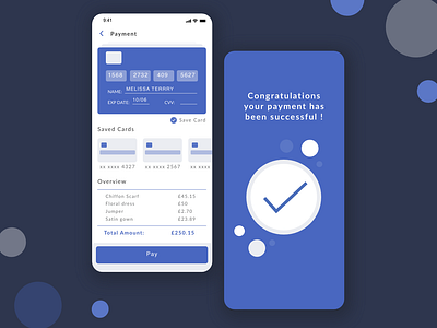 Daily UI Challenge 002 app appdesign design payment ui uidesign uiux ux