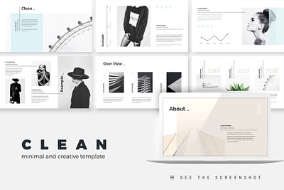 Clean Google Slides Template agency art business clean clean template company creative development google slide google slide template google slides google slides template marketing minimal modern professional simple template web design website