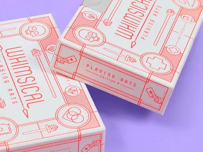 Whimsical Playing Arts | Edition II branding design graphic design illustration logo logo design logodesign minimalism minimalist oksal yesilok oksalyesilok package package design packaging packaging design playing arts playing card playingcards whimsical