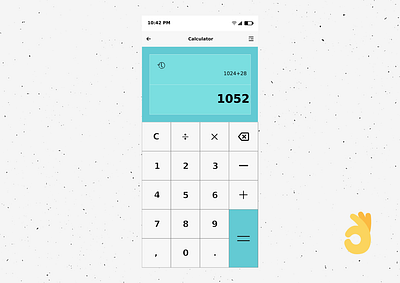 Design Calculator 100daysofui adobexd app dailyui design ui