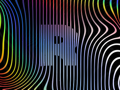 Letter R, 36daysoftype 2020 36days 36daysoftype 36daysoftype r 36daysoftype07 abstract distortion black white geometrical type graphic design hypnotic kinetic typography letter r op art opart optical illusion psychedelic abstraction striped lines trippy visual effect