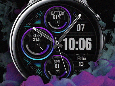 Dream 25 - Watch Face active classic design digital electronics galaxtwatch galaxy watch gears3 graphic design illustration samsung screen smart smartwatch tech technology watch watchface wearable wearable tech