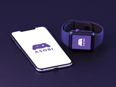 Asobi conceptual creative logo gaming gaming logo gaming website joystick logo design minimal nintendo nintendoswitch playstation xbox