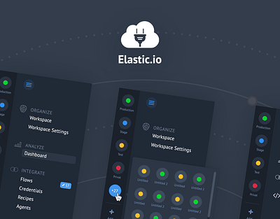 Elastic.io Navigation navigation website