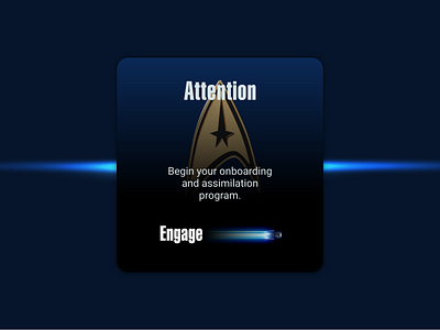 Daily UI 016 - Pop-Up / Overlay - #dailyui #016 adobexd app daily 100 challenge dailyui illustrator photoshop star trek startrek ui ux