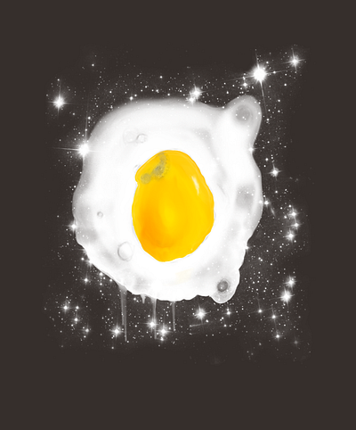 Eggsoplanet design digital t shirt design watercolour