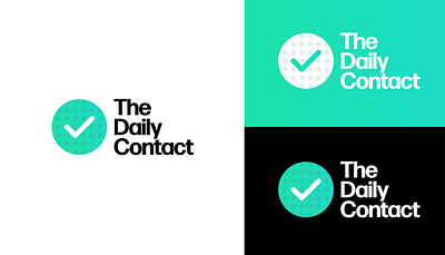 The Daily Contact - Logo Design amsterdam branding covid 19 design logo