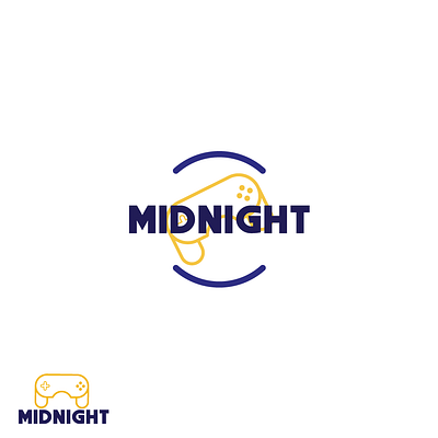 MIDNIGHT design games logo gaminglogo icon illustration logo logo logodesign vector