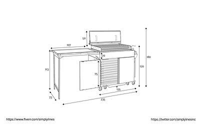 Today's Illustration - Client Work adobe design equipments fiverr illustration illustrator lineart product design vector