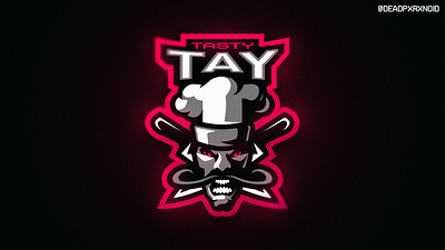 Evil Cook Mascot Logo angry branding cook design e sports evil gray icon illustration logo mascot mascot logo red vector white