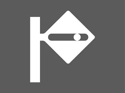 36 days of type - p 36daysoftype 36daysoftype07 geometric illustrator letter p lettermark logo modernism type type design typography vector