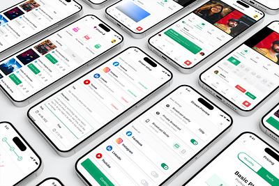 Live Streaming Mobile App UI Concept broadcast broadcast design content creator creator tools events influencer live live stream live streaming marketing minimal design mobile ui multi platform online stream platform creator product design social media streaming app video streaming web app