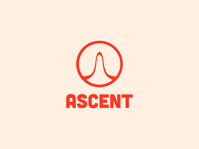 Ascent logo abstract bold branding lettermark logo logodesign minimalist modern monogram