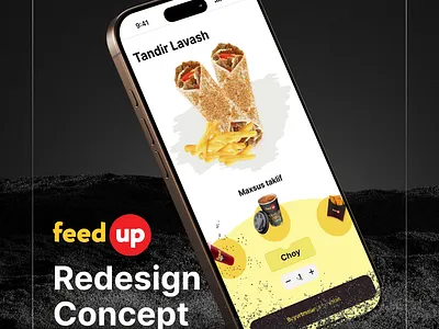 Feed up Redesign concept ui
