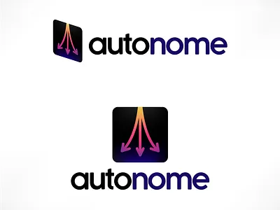 Autonome - Driverless Car Service Logo branding challenge daily logo daily ui dailyui design illustration logo vector