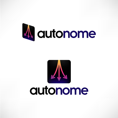 Autonome - Driverless Car Service Logo branding challenge daily logo daily ui dailyui design illustration logo vector