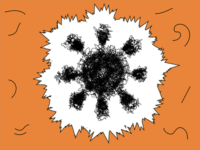 Coronavirus coronavirus effect experiment idea illustration illustrator vectorart