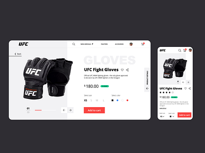 ufc e commerce app branding cart design designers ecommerce ecommerce design illustration interaction design interface ux webdesign