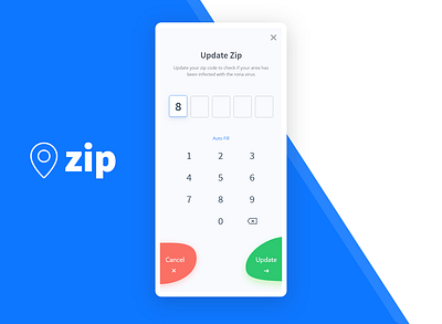 Zip Update Exploration input fields keypad m mobile app design mobile design mobile ui product design ui ux uidesign ux web design zip