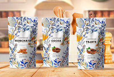 EL SABOR DE OAXACA branding chocolate cocoa design illustration label packaging packaging design