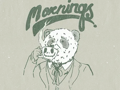 Morings badge design badgedesign branding desain flatedesign illustration ilustrasi logo vector vektor