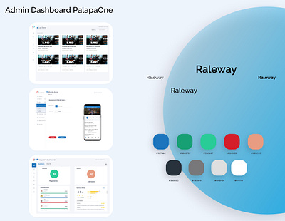 Dashboard PalapaOne Portofolio dashboard figma webdesign