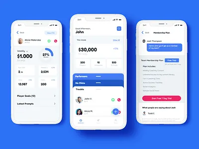 Coach Apps coach design app mobile app design uidesign uiux website concept website design whitespace