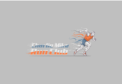 Run Club art design fitness fitness logo flat health club health logo illustration logo logo design logos run runner running running logo t shirt