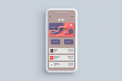 DailyUI 002 - Credit card chekout app beauty branding challenge clean ui creditcard dailyui design logo mobile mobileapp typography ui uidesign ux uxdesign volume