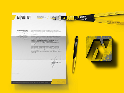 Novative Construction Scene brand identity brandidentity construction contractors letterhead logo logodesign logotype renovation scene stationery