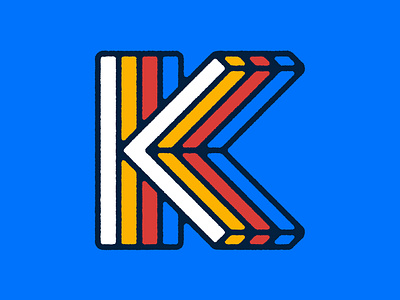 36DOT 2020 · K 36daysoftype alphabet design drop cap font graphic design letter lettering type typography