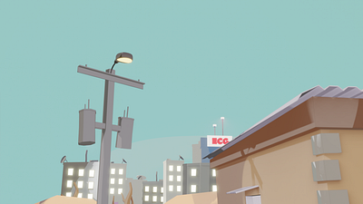ECG animation film light toon