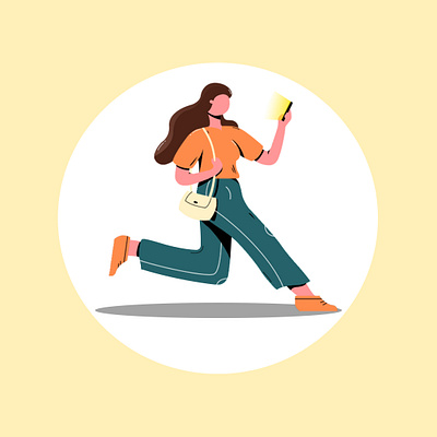 character design for an app animation art artist characterdesign creative design designer drawing flat flatdesign flatillustration girl illustraion illustrator motion motion graphic motiondesigner motiongraphics sketch vector