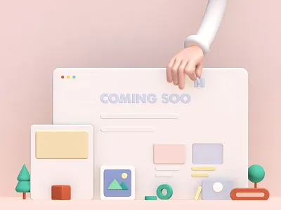 illustration 3d c4d illustration web website