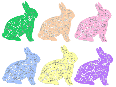 Pastel Bunnies pastel bunnies