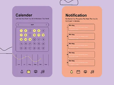 Meditation2 uiux application meditation