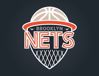 Brooklyn Nets brooklyn concept logo nba nets new york new york city