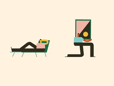 People 4 design flat illustration vector