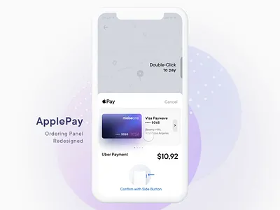 ApplePay Payment Redesign address apple apple pay bank banking bitcoin card credit crypto finance fintech money order panel pay payment protopie transaction visa wallet