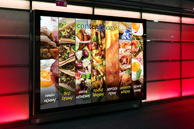 Digital Menu Board menu menu board menu design menu screen