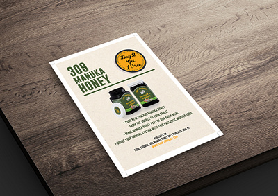 Honey Sell Offer Flyer brandidentity branding corporate branding design fiverr flyer graphic design illustration print print design