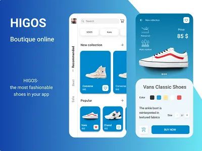 Shoes store App design mobile app shoes app store store design ui