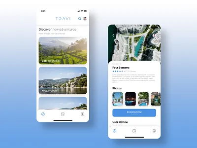 Travi Travel UI Kit adobexd app booking branding design figma hotel mobile mobile ui mobileapp modern sketch travel travel app travi ui uidesign uikit uiux ux