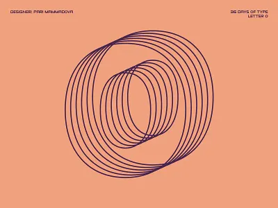 36 Days of Type — Letter O 36days o 36daysoftype 36daysoftype07 type typedesign typography