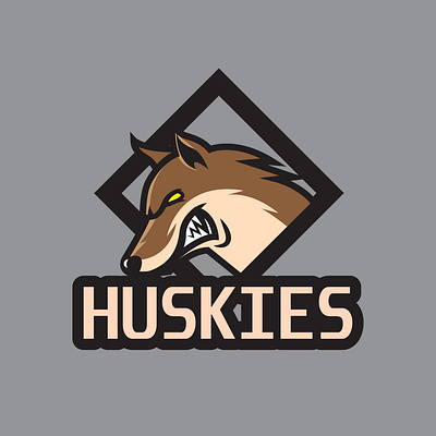 Huskies Logo brand design brand identity branding esports logo fashion brand icon illustrator logo logo awesome logo ideas logo inspiration logo maker logo marks logo place logo type sketch vector