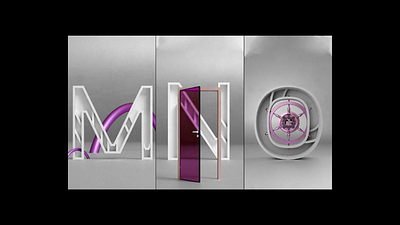 M - N - O #36daysoftype 36 days of type 36daysoftype 3d 3d art abstract art art direction artwork blender design lachute letter lettering m n o photoshop purple type typeface