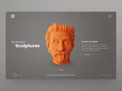 3D Printing company website UI design 3d 3d printing website app design banner clean ui dailyui graphic design hero image homepage homepage design landingpage ui uidesign ux uxdesign webdesign website design