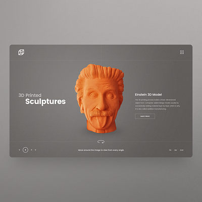 3D Printing company website UI design 3d 3d printing website app design banner clean ui dailyui graphic design hero image homepage homepage design landingpage ui uidesign ux uxdesign webdesign website design